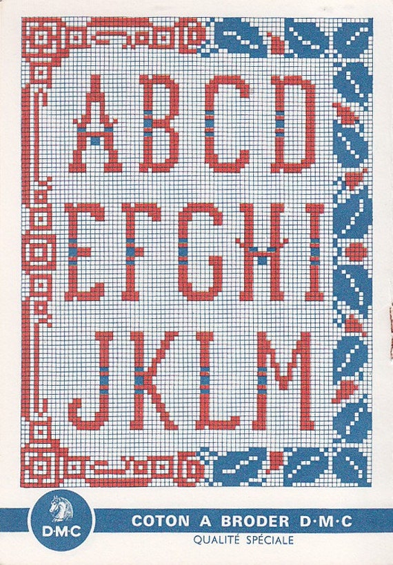 PDF Vintage Needle Point Alphabet Patterns