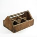 Vintage Wood Storage Tote