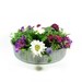 Vintage Galvanized Tub Planter Tray Silver Metal Pan