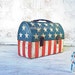 Reserved for Ella Vintage Easy Rider American Flag Stars and Stripes Dome Lunchbox