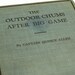 1911 OUTDOOR CHUMS Vintage Lined Notebook Journal