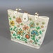 HOLD vintage Enid Collins Jewel Garden II canvas tote purse