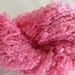 Dark Pink Alpaca Merino Bamboo Boucle 80 yards