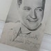 Dennis Morgan 1940s Movie Star Autographed Studio Photo Card