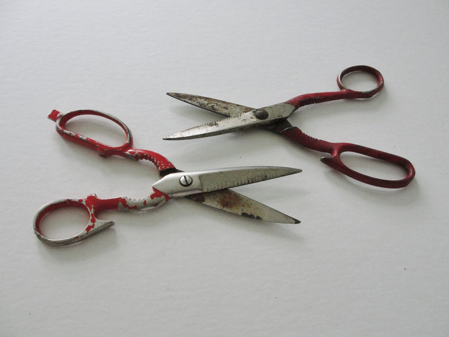 Vintage Kitchen Shears Vintage Rustic Kitchen by MunasTreasures