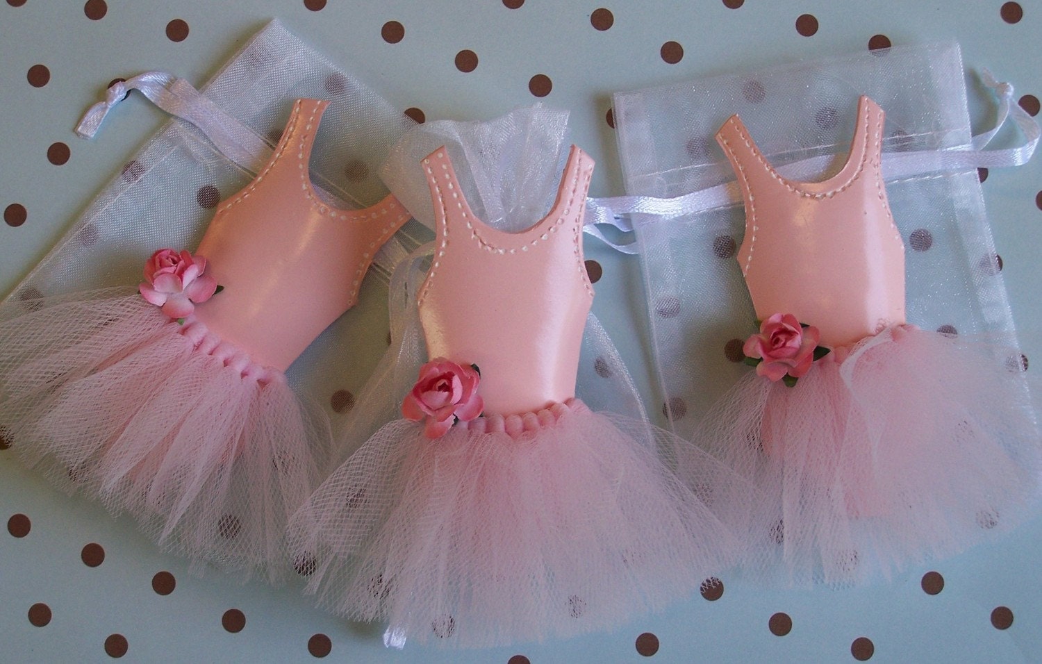 Birthday ballerina tutu Favor Bags 10 pieces by FavorsByGirlybows