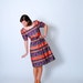 Vintage 1960s Dress - 60s Party Dress - The Eye Spy Dress