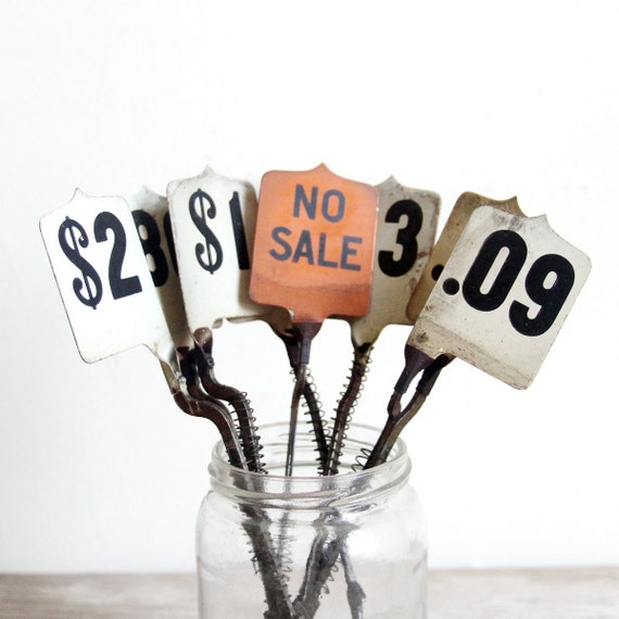 vintage cash register price flag