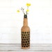 vintage french demijohn wrapped wicker bottle