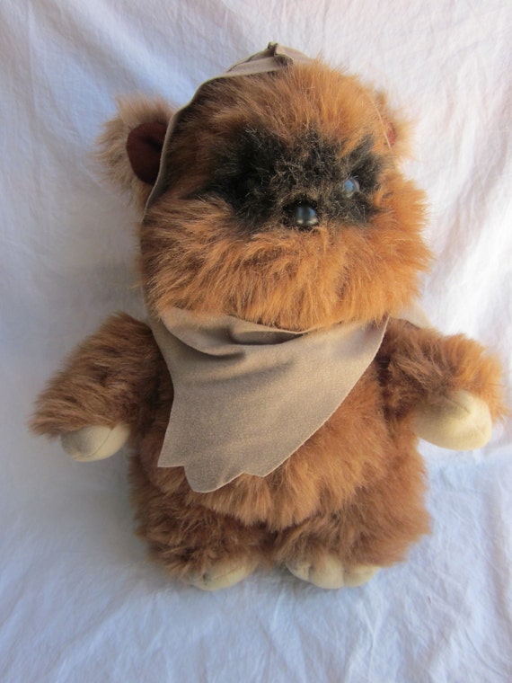 vintage ewok plush