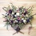 COUNTRY Woven Wall Basket filled with Dried Flowers and Twigs