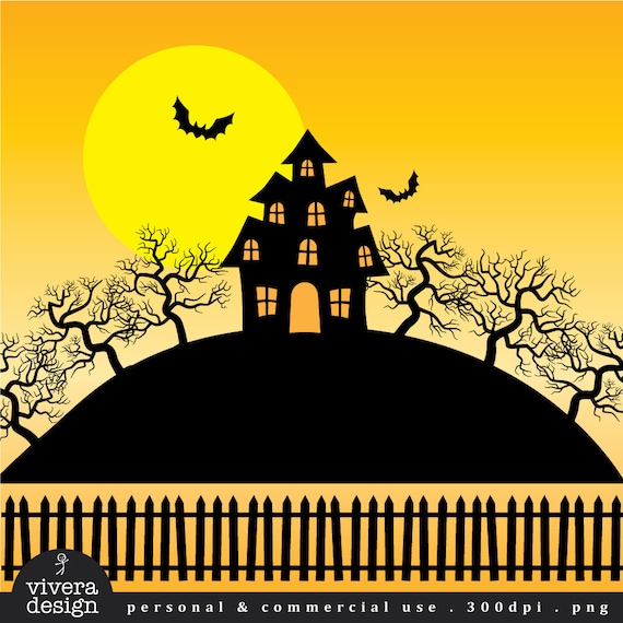 halloween haunted house clipart - photo #18