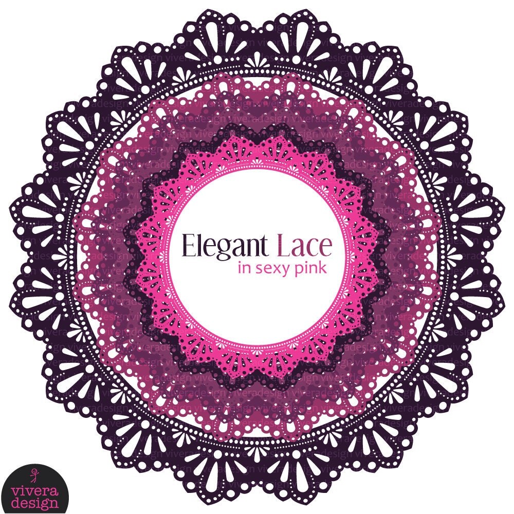 lace circle clip art free - photo #8