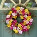 Summer Wreath - Mothers Day Wreath - Spring Wreath