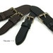 6.5" Black Leather Closure with Buckle