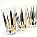 Black and Gold High Balls - Set of 3