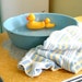 Blue Enamel Wash Tub