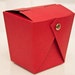 RED TAKE-OUT Favor Box - 25 Pack