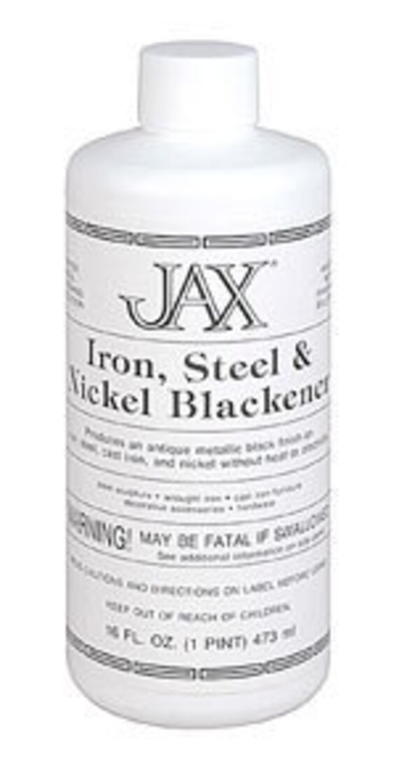 Jax Chemical's Iron Steel and Nickel Blackener 16 ounce