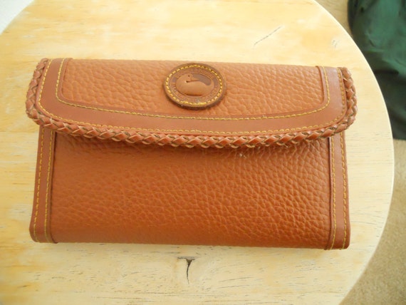 dooney and bourke leather wallet