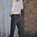 Super Sexy Late 70's, Early 80's Jordache High Waisted Black Jeans