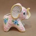 Vintage Grantcrest Hand Painted Elephant Planter