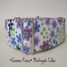 1.5 inch Martingale Collar, Purple, Floral, Greyhound Collar, Dog Collar, Greyhound Martingale, Boxing Day