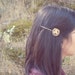 SALE - Petite Nest Bobby Pin - Pearl Eggs - Cute Adorable - Boho - Rustic - Romantic - Whimsical - Whimsy - Woodland Collection - You Choose