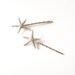 Starfish Bobby Pins - Silver Starfish Hair Clips Starfish Hair Accessories Bridal Starfish Hair Pins Beach Wedding Bridal Hair Accessories