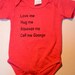 Baby Onesie Call Me George T-Shirt Girl Boy Tee Bodysuit Undershirt 6 to 9 Months Bugs Bunny Quote