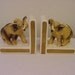Vintage Lefton Figural Elephant Bookends
