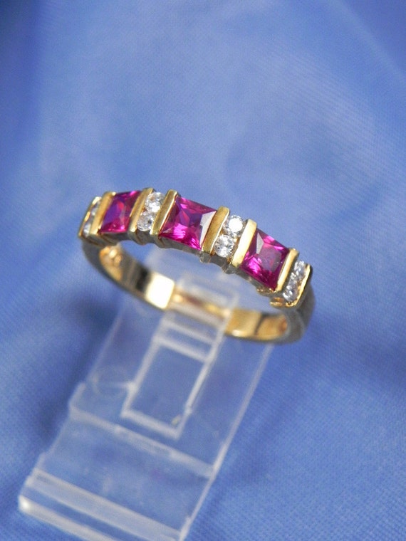 Vintage Avon Genuine Ruby Ring