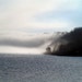 Canadian scenery, Misty Bluffs Morning, Toronto Canada, Bluffer's Park, fog on Lake Ontario photograph, home office decor, gift 30