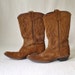 Vintage Acme Leather Cowgirl Boots
