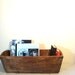Vintage Extra Large Water of Rice Bucket, with handmade Dovetailed corners