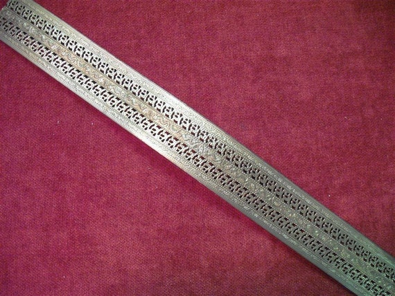 Brass Filigree Banding Strips 12B