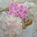 Reserved for Donna-Paper Flowers-Pretty Pink-Roses-Millinery-Mulberry-Embellishment-Supplies-Scrapbooking-Shabby-Altered Art