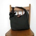 CROSSBODY BAG Hobo Bag Hippie Bag Cross Body Bag Boho Bag Handmade Bag Designer Handbag Striped Dark Green and Brown