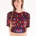 Rare Vintage 60s Metal Back Zipper Tribal Dress Guatemalan huipil woven Southwestern geometric multicolor color blocking wiggle shift embroidered indian native aboriginal design day dress vintage streetstyle urban bright color hipster 0253