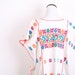 Rainbow Tunic / Rainbow / Vintage Tunic / 1960s / 60s / Dress / Ethnic / Mexican / Aztec 0561
