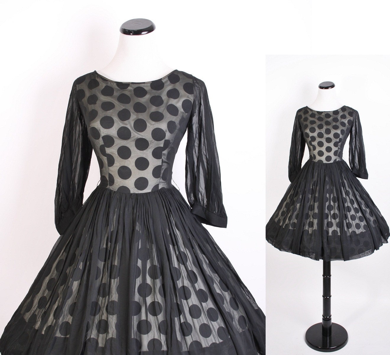 Polka Dot Cocktail Dresses