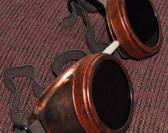 Steampunk Cyber Goggles Glasses Cosplay Anime Rave Larp 8