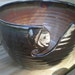 Black Elephant Yarn Bowl, Yarn Bowl, Little Elephant Yarn Bowl