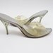 1950s Lucite Shoes Springolator Heels with by 4birdsvintage
