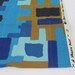 1960s MOD Fabric / Vintage Op Art Abstract Design / Screen Print