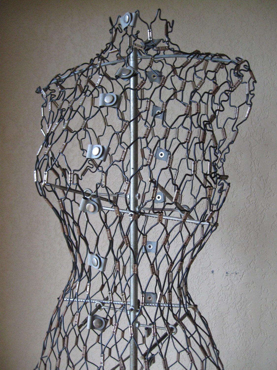 Vintage Wire Dress Form Adjustable Dritz My Double