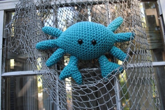 blue crab plush