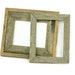 Vintage Barnwood Frames Set of Two Rustic Handmade