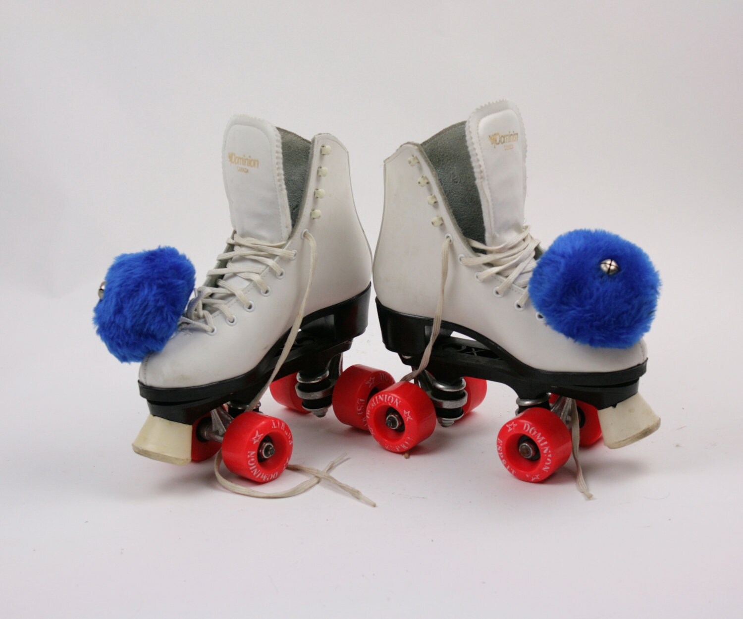 Vintage Roller Skates With Pom Poms