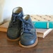 vintage toddler NAVY OXFORD shoes 5.5